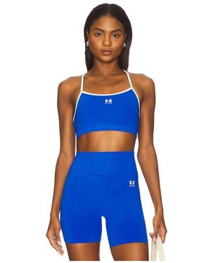 P.E Nation Release Seamless Sports Bra - Blue