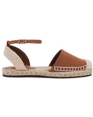 SCHUTZ SHOES Greeca Flat Espadrille - ブラウン