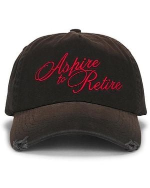 Motel Margarita Retire Snapback Hat - Red