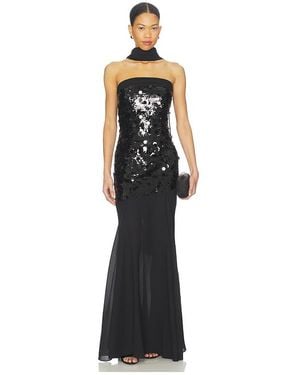 MAJORELLE Mills Gown - Blue