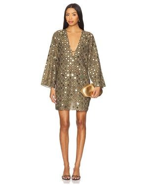 MISA Los Angles Nuala Dress - Green