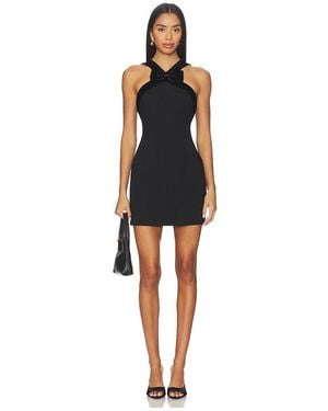 Sans Faff Avery Bow Dress - Black