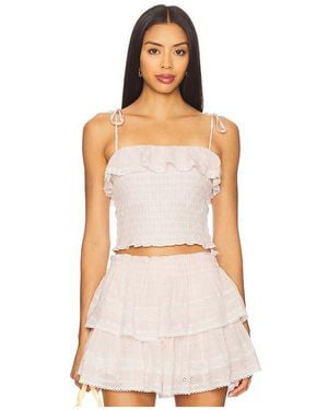 LoveShackFancy Renada Top - Multicolour