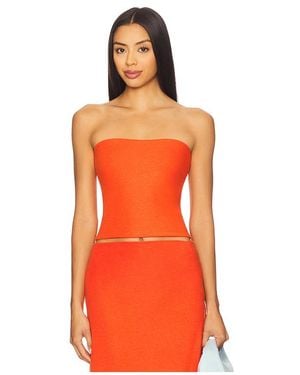 Leset Lauren Bandeau Top - Orange