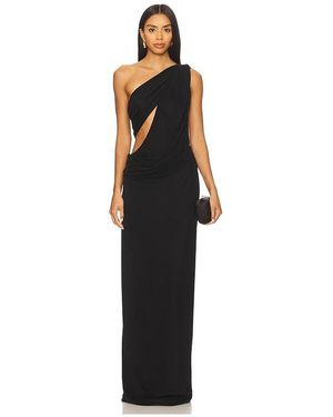 Misha The Solstice Cupro Dress - Black