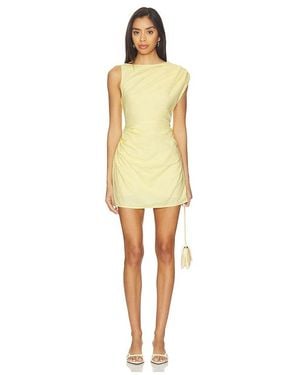 SNDY'S Saskia Mini Dress - Yellow