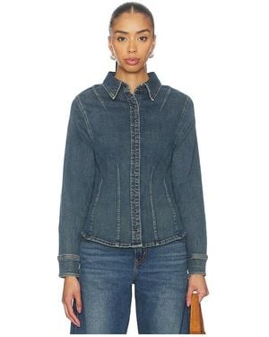 Levi's Long Sleeve Shaped Shirt - Blue