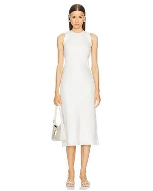 L'academie 'Academie Lucie Midi Dress - White