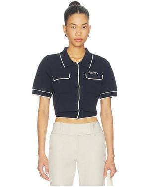 Malbon Jacqueline Polo Top - Blue