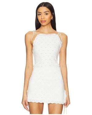 Amanda Uprichard Hanalei Top - White