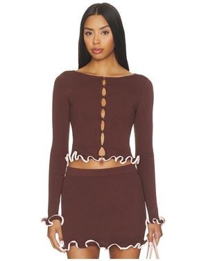 Lovers + Friends Bella Cardigan - Red