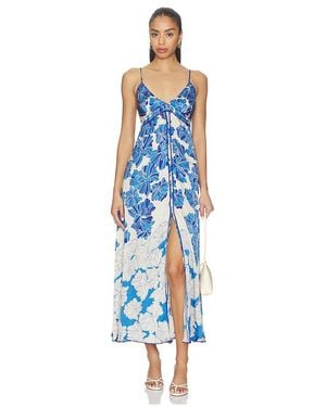 Poupette Vestido Denise En ,Cream Talla (También En M, S, Xs) - Azul