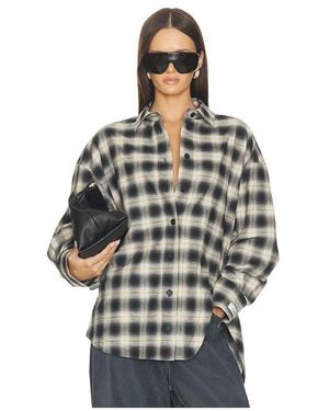 The Attico Button Down Check Shirt - Multicolor