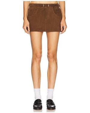 Lamarque X Revolve Amara Skirt - Brown