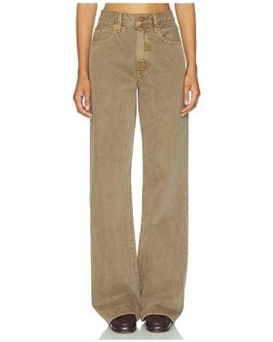 SLVRLAKE Denim Pierna Ancha Grace En Color Marrón Talla (También En 24, 25, 26, 27, 28, 30, 31, 32) - Neutro