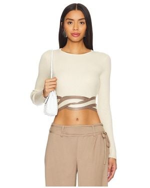 SOVERE Adrift Long Sleeve Top - Natural