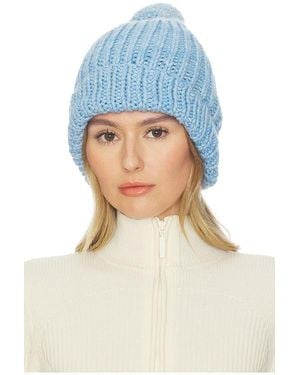 Loeffler Randall Grobstrick-Beanie April - Blau