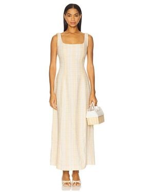 Faithfull the Brand Lenise Midi Dress - White
