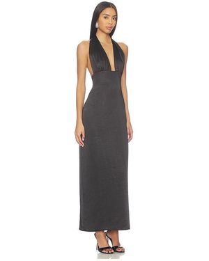 MORE TO COME Riona Maxi Dress in Black | Lyst