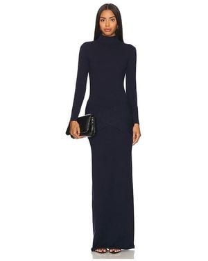 SER.O.YA Melonie Knit Maxi Dress - Blue