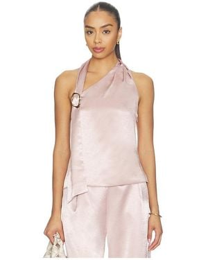 Line & Dot Elsie Top - Pink