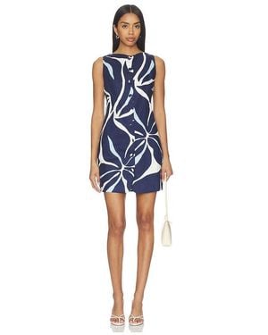Cala De La Cruz Rhoda Dress - Blue