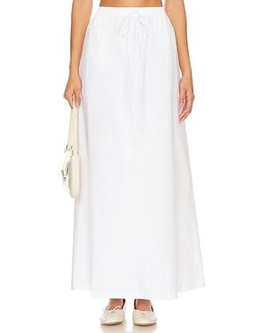 AEXAE Falda Larga Utilitaria En Color Blanco Talla (También En S)