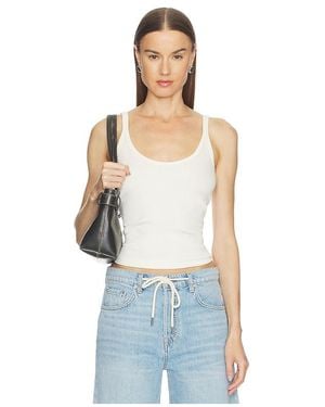 GRLFRND U-Neck Tank - Blue