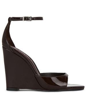 SCHUTZ SHOES Scarlett Wedge Sandal - White