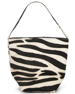 Urban Outfitters X Revolve Small Zebra Bucket Bag - Black