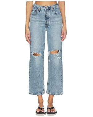 Levi's Pierna Recta Ribcage En Color Bebe Azul Talla (También En 26, 25, 27, 28, 29)