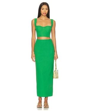 superdown Veneda Skirt Set - Green