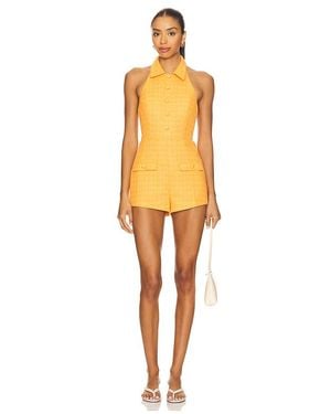 Amanda Uprichard Playsuit Archer - Orange