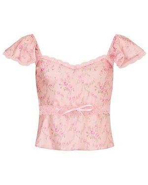 LoveShackFancy Oberteil - Pink
