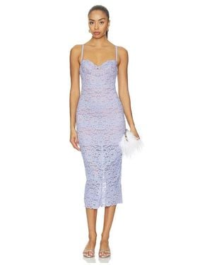 Fleur du Mal Vestido Encaje Charlotte En Color Bebe Azul Talla (También En M, S, Xs)