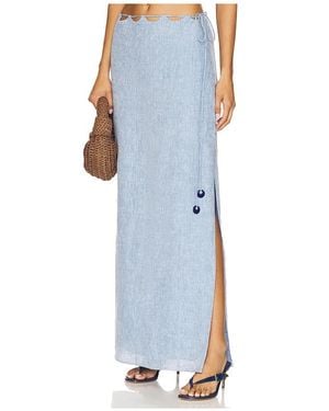 AZULU Cairo Skirt - Blue
