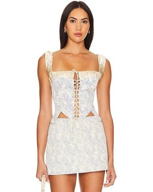 Fait Par Foutch Angelina Corset - White