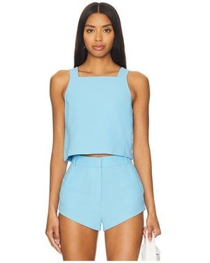 Amanda Uprichard X Revolve Harley Top - Blue