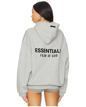 Fear Of God Fleece Hoodie - White