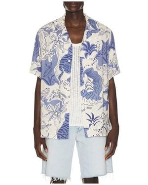 Oas Rocco-Shirt Mystea - Blau