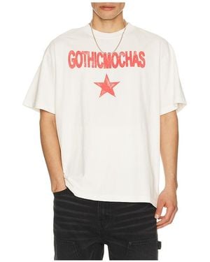 Gothicmochas Rockstar Tee - White