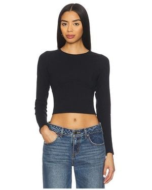 Free People X We The Free Protagonist Long Sleeve - Black