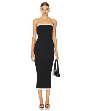 MORE TO COME Addison Strapless Dress - Black