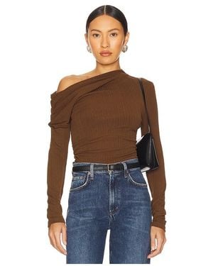 Significant Other Coralie Long Sleeve Top - Blue