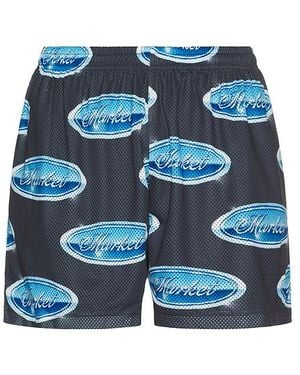 Market 5 Liter Mesh Shorts - Blue