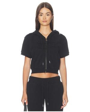Nii HAI Cropped Hoodie - Black