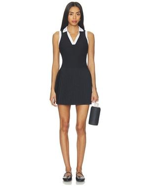 Goldbergh X Revolve Plisse Dress - Black