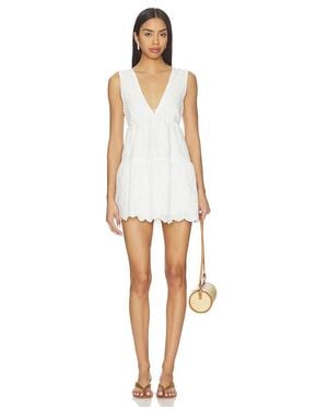 MORE TO COME Luz Mini Dress - White