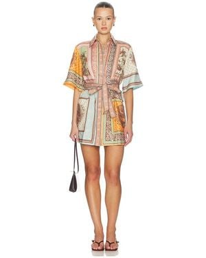 ALÉMAIS Alberta Mini Dress - Natural