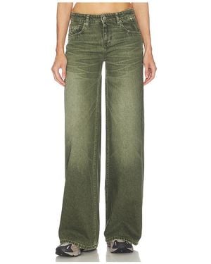 Ksubi Dropout Low Rise Jeans En Color Verde Talla (También En 24, 26, 27, 29)